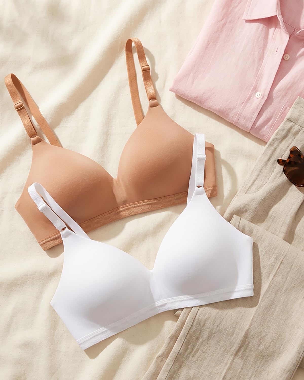 Warner's Womens Women's Cloud 9® Super Soft Wireless Lightly Lined Comfort Bra 1269