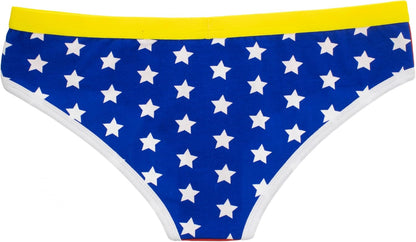 COCO BRANDS Justice League Women's Cosplay Bikini Panty Underwear 3-Pack
