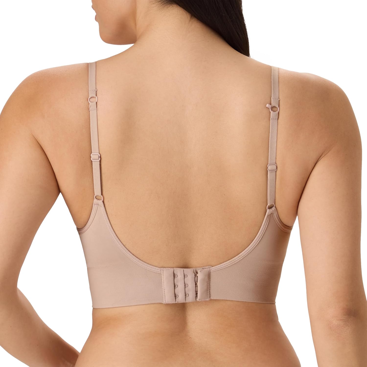 Maidenform Women's Push-up Bra, M Seamless Lift Longline Bralettes Bras for Women, Seamless, Convertible (Plus Sizes, Too)