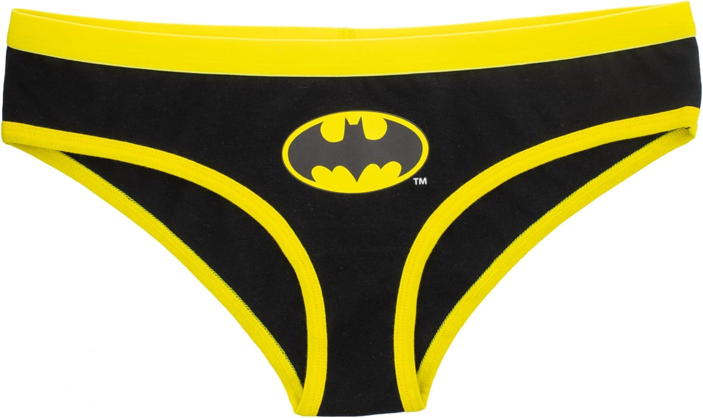 COCO BRANDS Justice League Women's Cosplay Bikini Panty Underwear 3-Pack