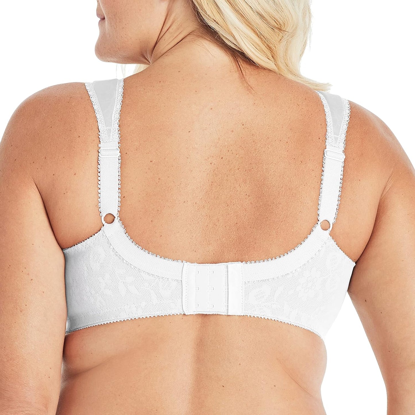 Playtex Women's Wireless Bra, 18 Hour Plus-Size Bras Available, Full Coverage, Smoothing, 4693, Single or 2-Pack