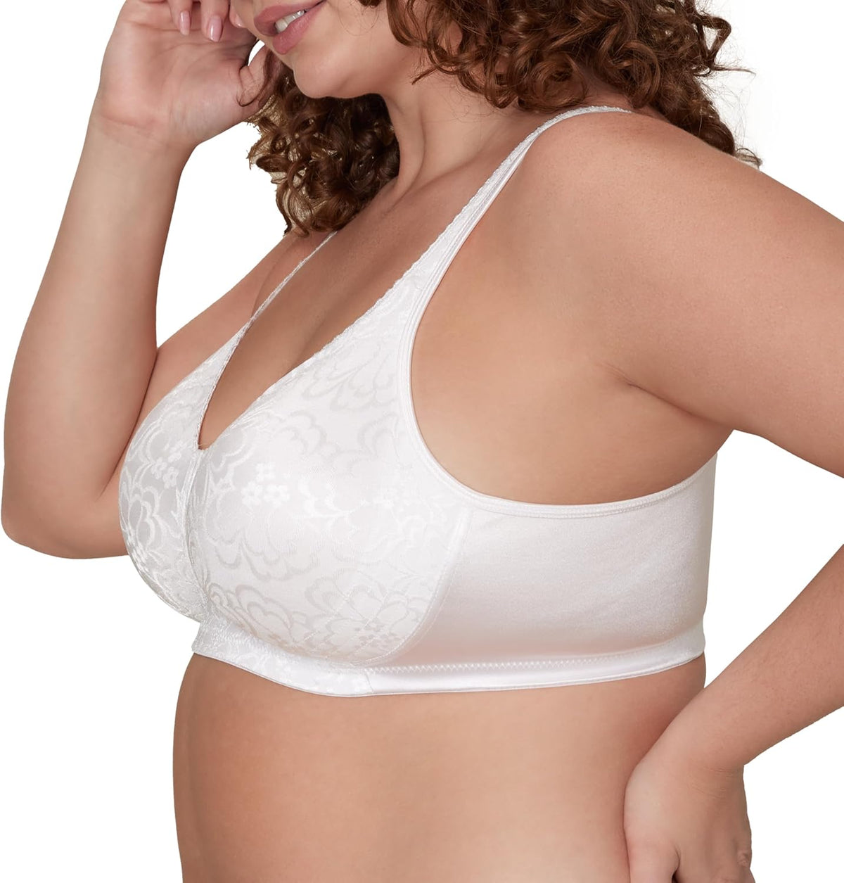 Playtex Women's Wireless Bra, 18 Hour Plus-Size Bras Available, Ultimate Lift, Moisture-Wicking, Single or 2-Pack